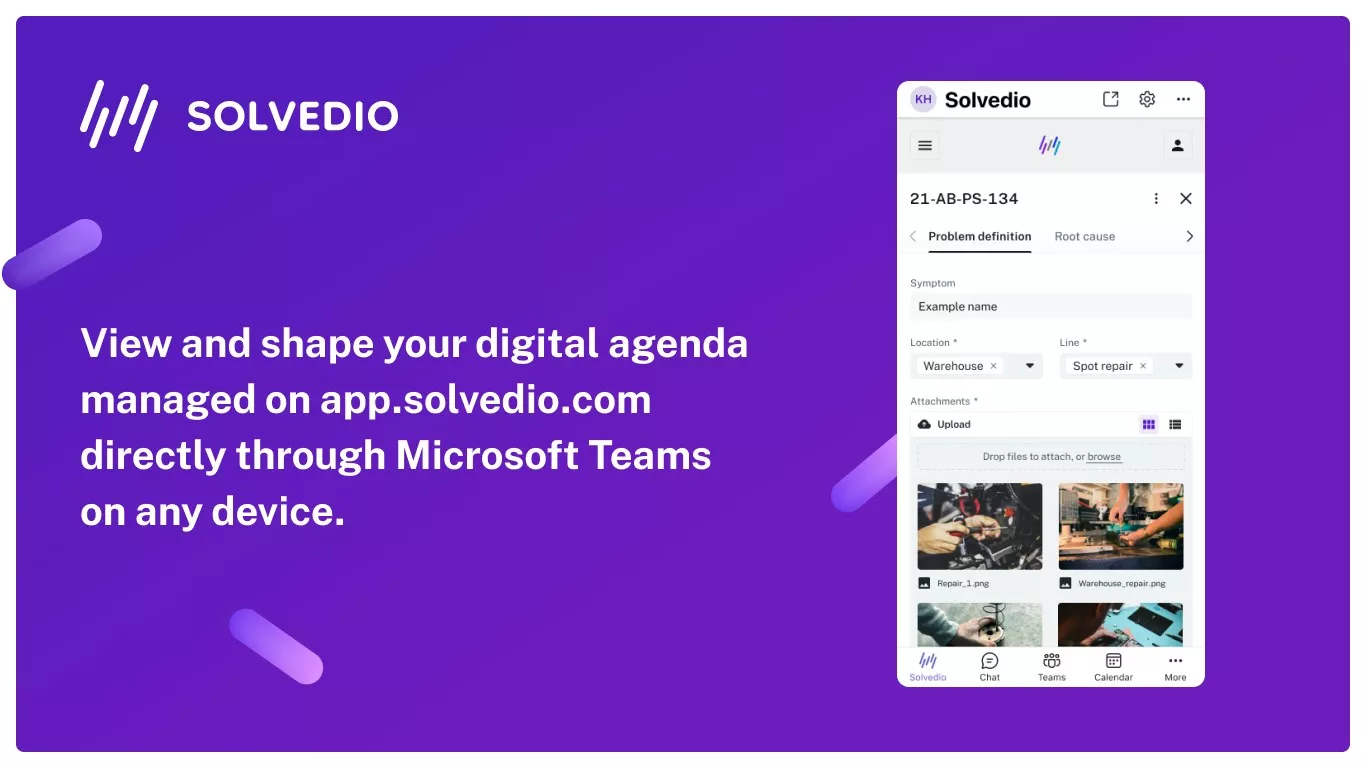 Solvedio in MS Teams 