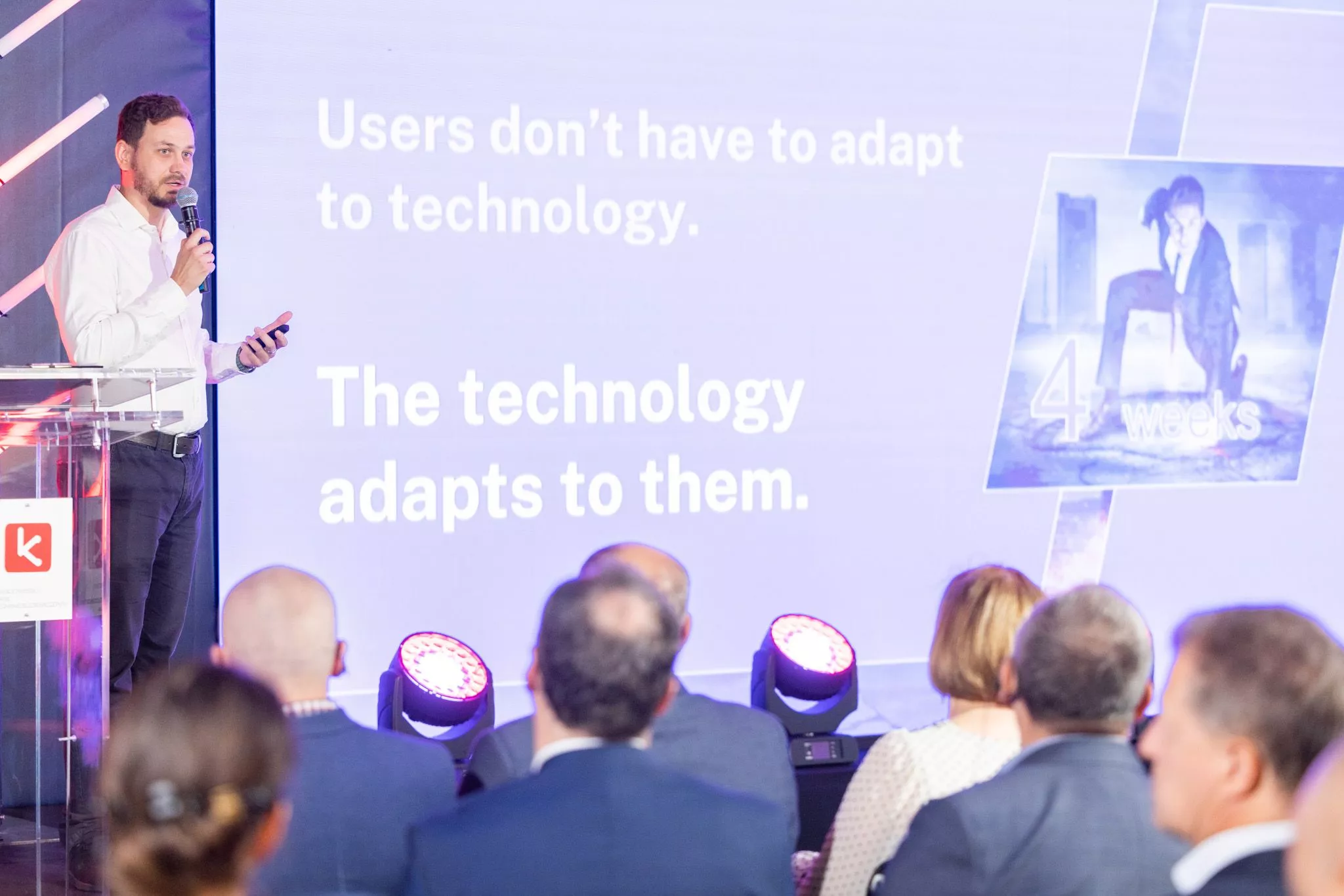 Solvedio´s Business Development Manager, Vladimír Klimant, presented our solution Solvedio´s Business Development Manager, Vladimír Klimant, presented our solution